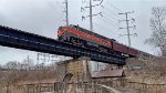 CVSR 6773 crosses Cascade Locks.